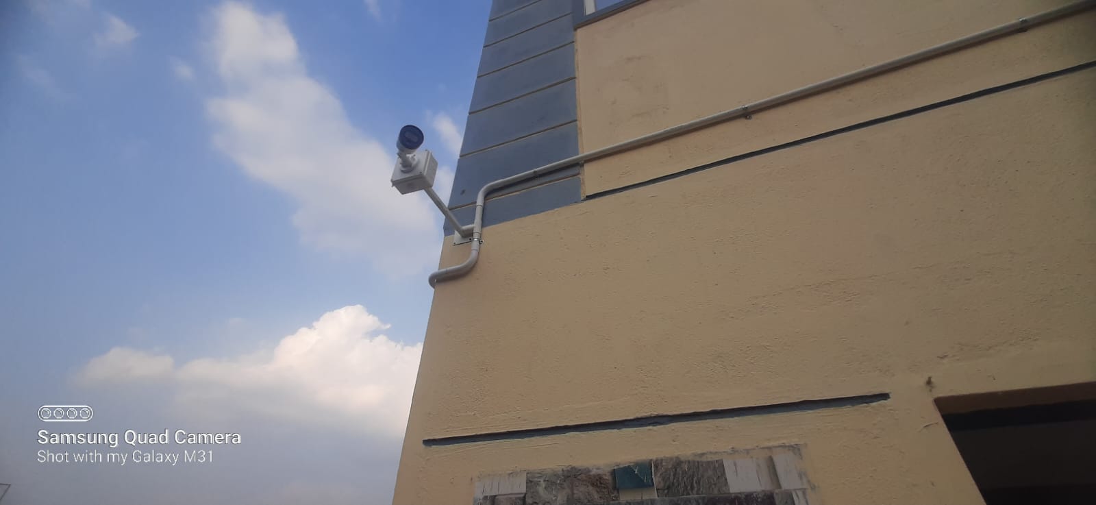 Outdoor CCTV coverage — commercial building, Krishnagiri